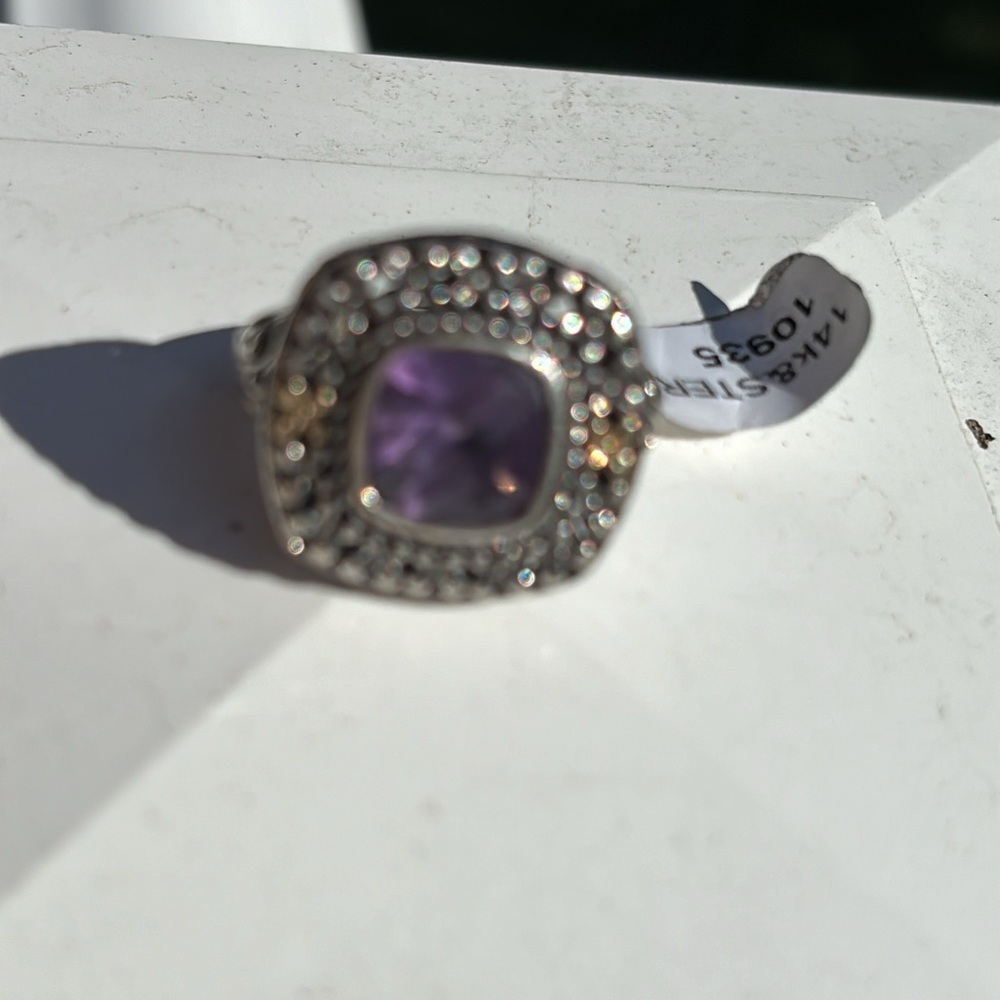 Vintage Custom-Made, Solid Sterling Silver And So… - image 1